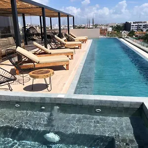 Apartamento Magnífico Estudio Con Rooftop Cerca De 5ta Avenida